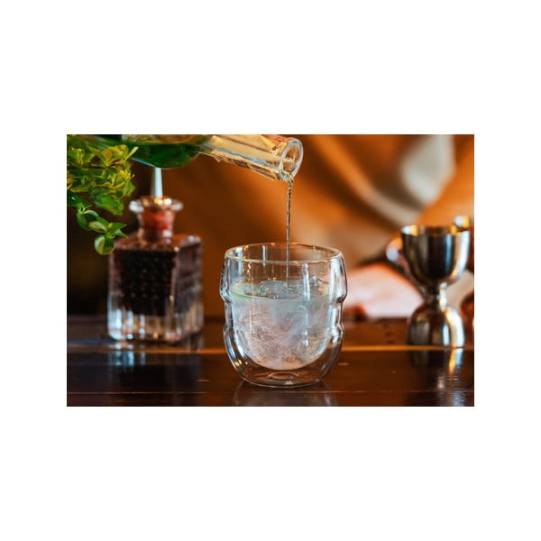 2 dvigubų stiklinių rinkinys Vialli Design Sferico, 250 ml-image-4