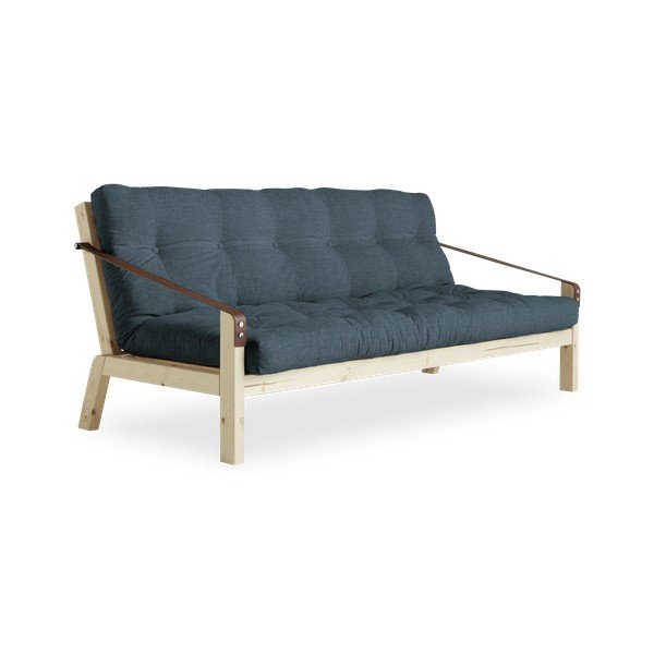 Sulankstoma sofa Karup Design Poetry Natural Clear/Dark Blue-image-3