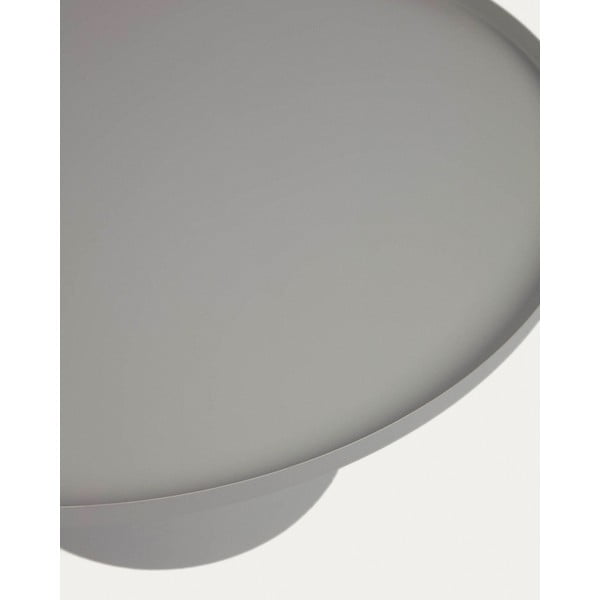 Iš metalo apvalios formos šoninis stalas ø 72 cm Fleksa – Kave Home-image-4