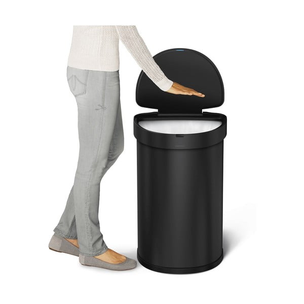 Bekontaktė šiukšliadėžė iš nerūdijančio plieno 45 l – simplehuman-image-1