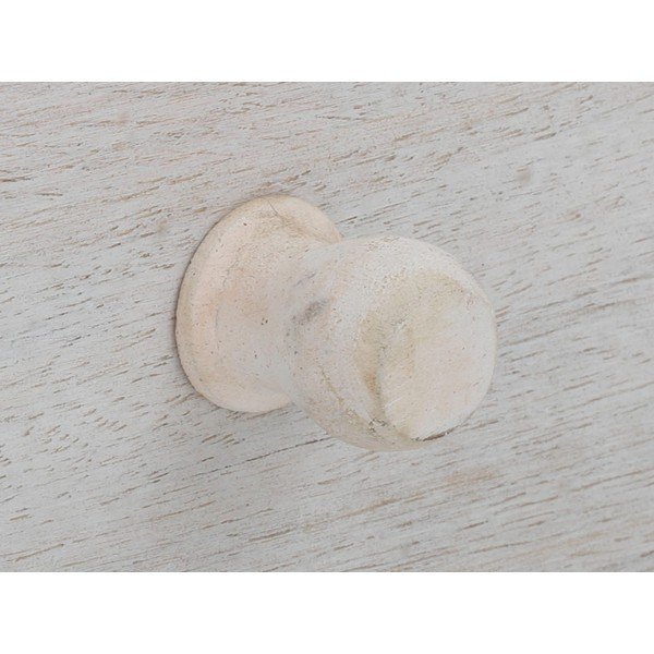 Iš mango masyvo drabužių spinta baltos spalvos 100x175 cm Rana – Støraa-image-2