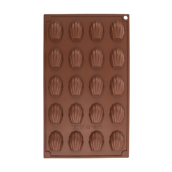 Iš silikonas skirta prancūziškiems keksiukams kepimo forma 17,5x29,5 cm – Orion