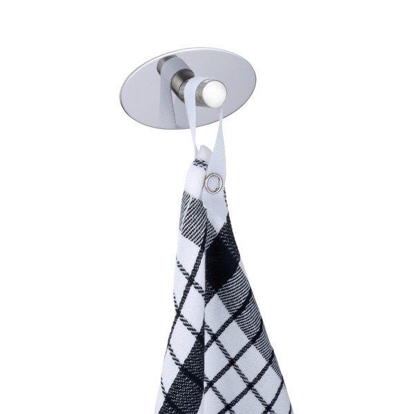 2 nerūdijančiojo plieno savaime laikančių kabliukų rinkinys Wenko Piceno-image-2