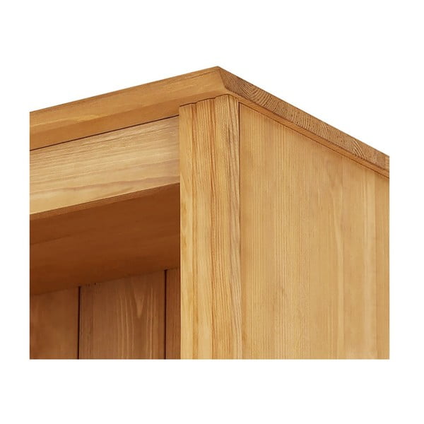 Iš pušies masyvo knygų spinta  natūralios spalvos 296x223 cm Anita – Støraa-image-4