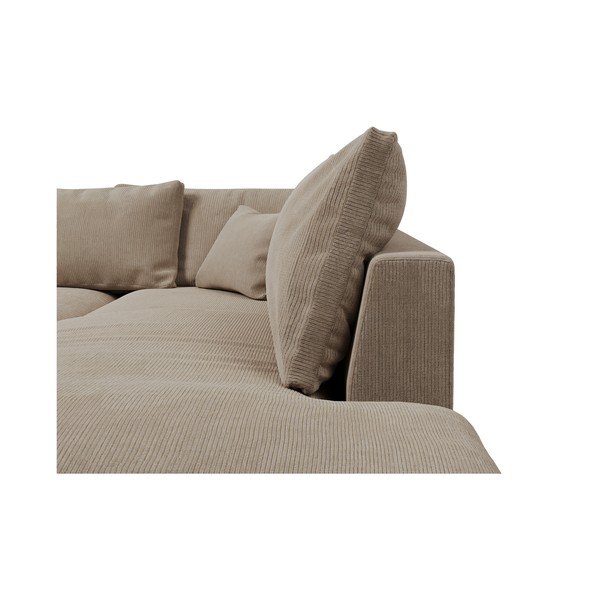 Kreminė kampinė sofa (dešinysis kampas) Comfy - Scandic-image-4
