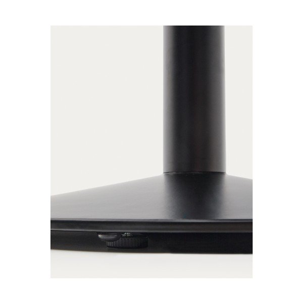 Iš metalo apvalios formos sodo valgomojo stalas 68x68 cm Esilda – Kave Home-image-2