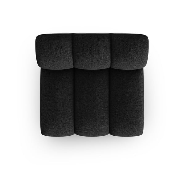Modulinė sofa juodos spalvos/antracito spalvos (modulinė) Lupine – Micadoni Home-image-2