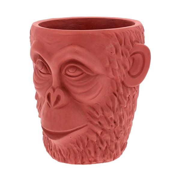 Raudonas vazonas Villa Collection Calbe, aukštis 22,5 cm-image-4