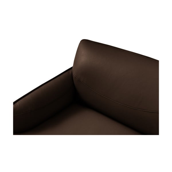 Rudas odinis krėslas Windsor & Co Sofas Neso-image-4