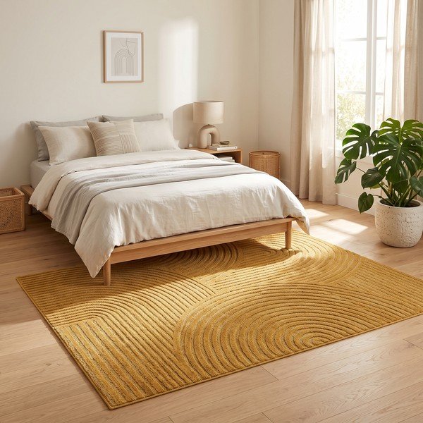 Ochros spalvos kilimas 200x290 cm Whirl – ESTE-image-2