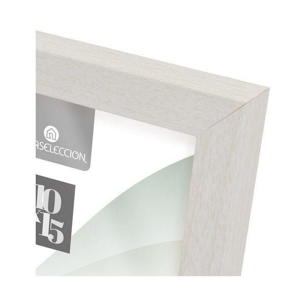 Baltos spalvos pastatomas/pakabinamas rėmas 12,5x17,5 cm Sencillo – Casa Selección-image-4