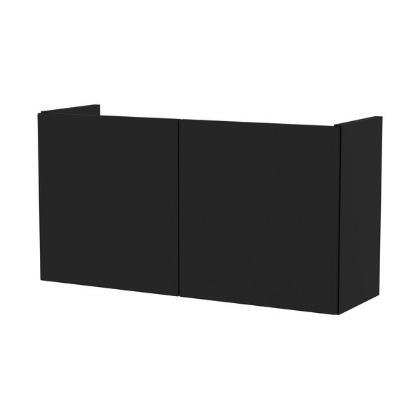 Modulinė lentyna juodos spalvos 224x190 cm Bridge – Tenzo-image-3