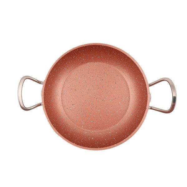 Rožinė aliuminio keptuvė Güral Porselen Classic, ø 22 cm-image-4