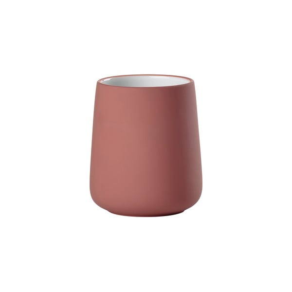 Iš molio dantų šepetėlio indas šviesiai raudonos spalvos Nova – Zone