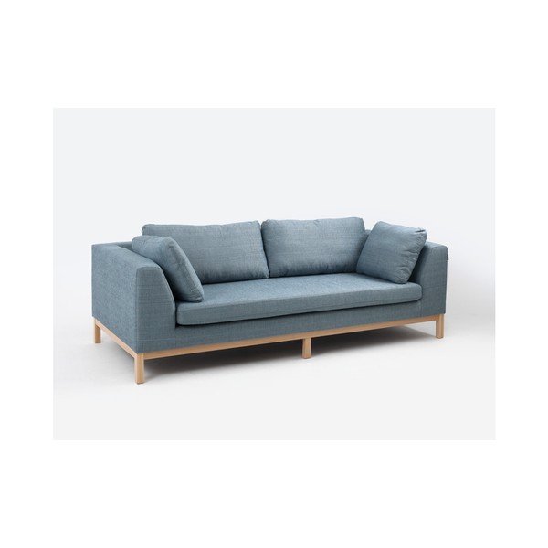 "Custom Form Ambient" pilka ir kaimiška trijų vietų sofa-image-3