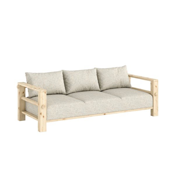 Šviesiai pilkos spalvos sofa 225 cm Bare – Karup