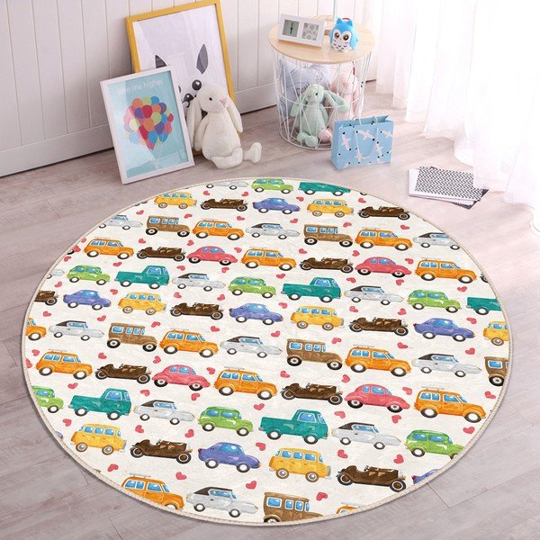 Vaikiškas kilimas ø 120 cm Comfort – Mila Home-image-3