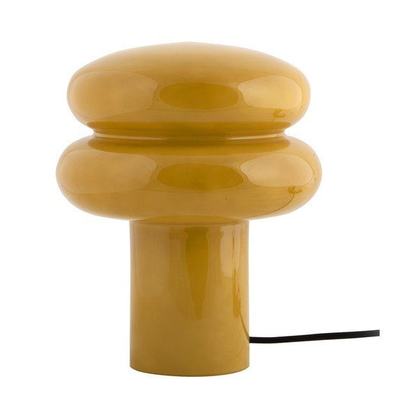 Ochros spalvos iš stiklo stalinis šviestuvas (aukštis 24 cm) Incesante – Leitmotiv