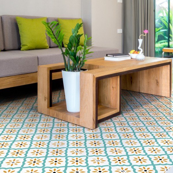 Ambiance Floor Sticker Marrakech, 40 x 40 cm-image-3