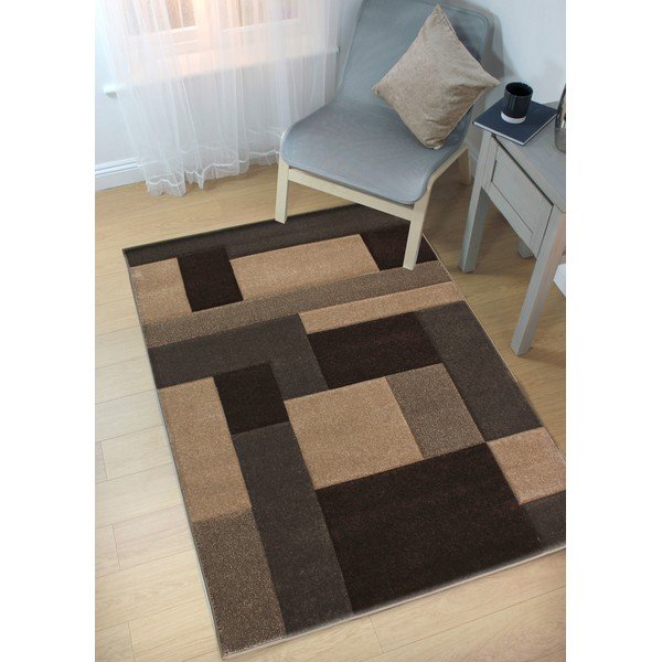 Smėlio spalvos kilimas Flair Rugs Cosmos Beige Brown, 160 x 230 cm-image-1