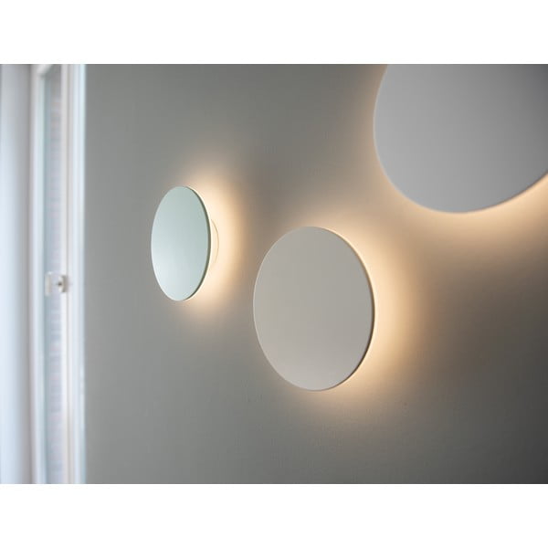 Šviesiai geltonas LED sieninis šviestuvas su USB laikmačiu / nuotoliniu valdymu ø 19 cm Dot - Remember-image-3