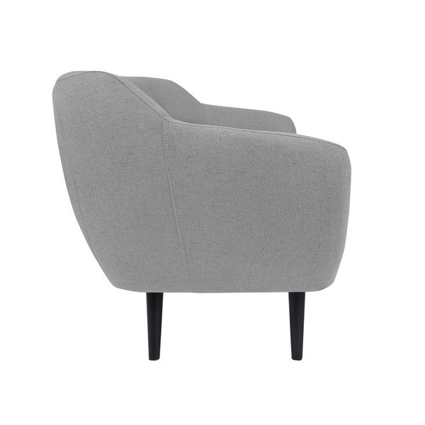 Šviesiai pilka dvivietė sofa su rudomis kojomis Mazzini Sofas Piemont-image-1