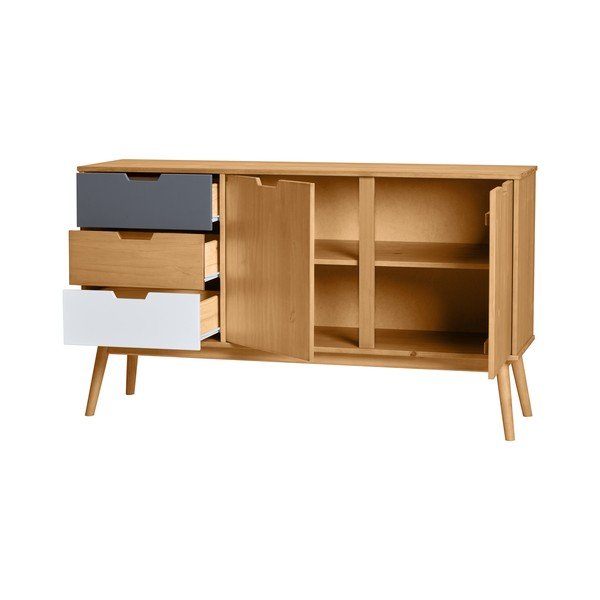 Komoda iš pušies masyvo Marckeric Cusco-image-4