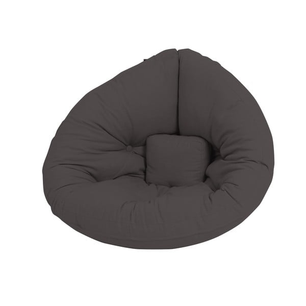 Tamsiai pilka "Karup Mini Nido" vaikiška sofa-lova