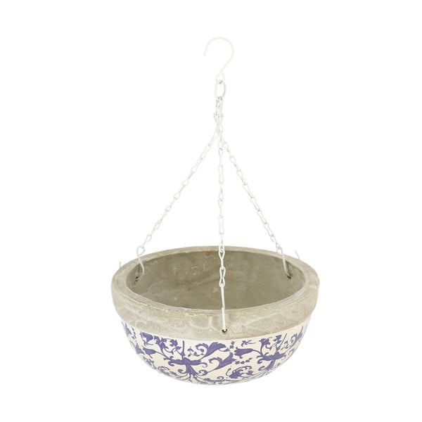 Pakabinamas ir sieninis vazonas iš keramikos ø 25,5 cm – Esschert Design-image-3