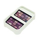 Balta daiktadėžė makiažui iDesign Eco Bin, 28,12 x 19,23 cm