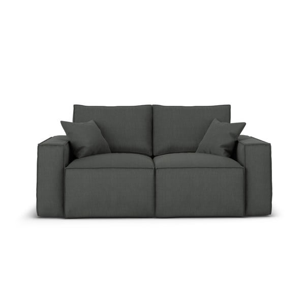Tamsiai pilka sofa "Cosmopolitan Design Miami", 180 cm