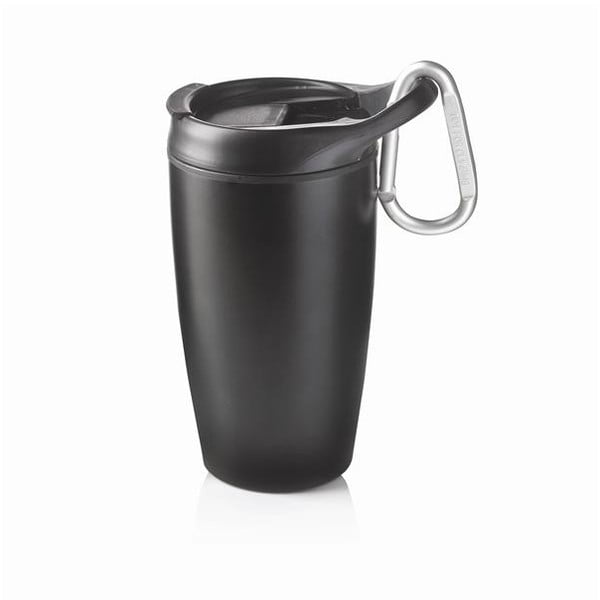 Juodas XD Design Nomad puodelis, 400 ml