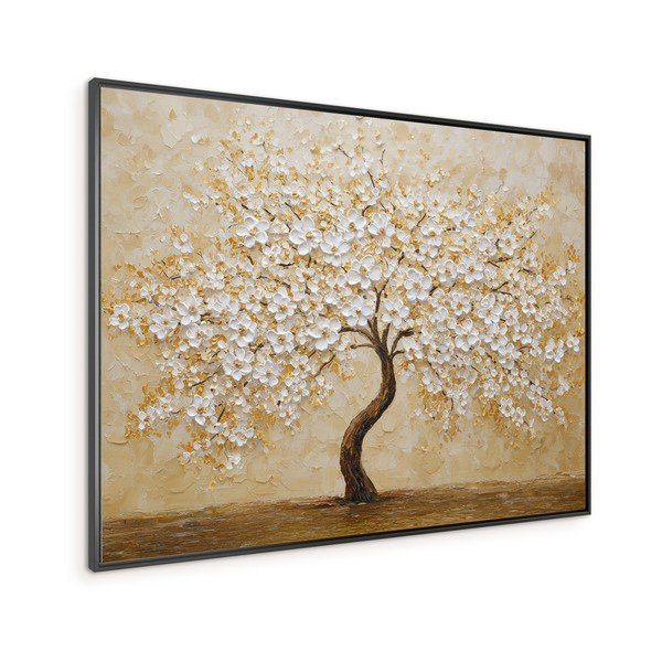 Spausdintas paveikslas su rėmeliu 80x60 cm Golden Tree – Styler-image-3