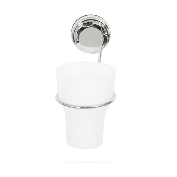 Klijuojamas iš metalo dantų šepetėlio indas sidabrinės spalvos Bestlock Bath – Compactor-image-3