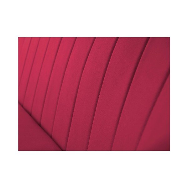 Tamsiai rožinė aksominė sofa Mazzini Sofas Sardaigne, 188 cm-image-4