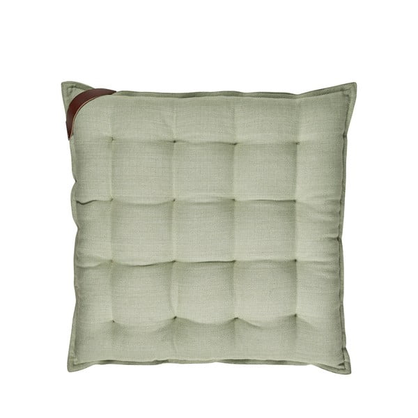 Šviesiai žalia medvilninė pagalvėlė Södahl, 40 x 40 cm