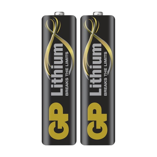 Komplekte 2 ličio baterijos EMOS GP AA-image-1