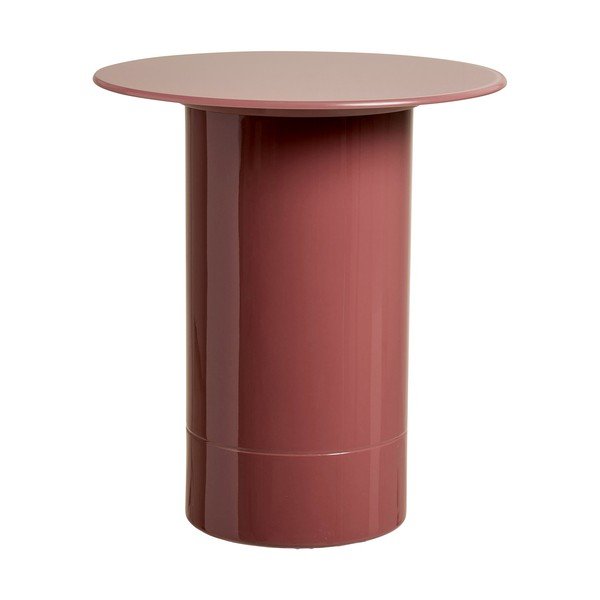 Iš stiklo apvalios formos šoninis stalas ø 45 cm Florens – House Nordic-image-3