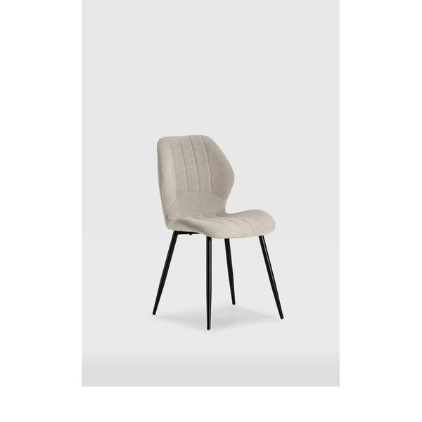 Valgomojo kėdės kreminės spalvos 4 vnt. Milu – Marckeric-image-1