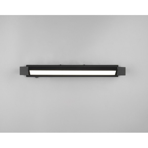 Sieninė lempa matinės juodos spalvos LED Fabrizio – Trio-image-2