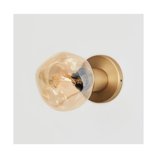 Sieninė lempa bronzinės spalvos su pritemdymo funkcija/be lempų gaubtu Lochan – tala-image-3