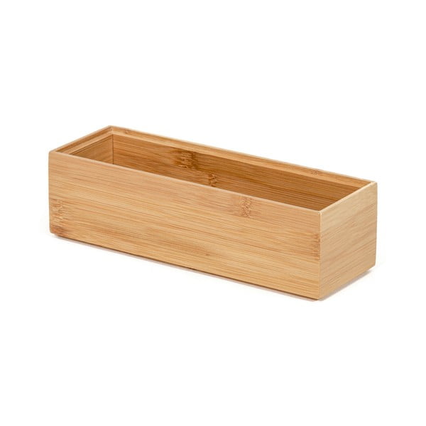 Bambukinė dėžė Compactor, 22,5 x 7,5 x 6,35 cm