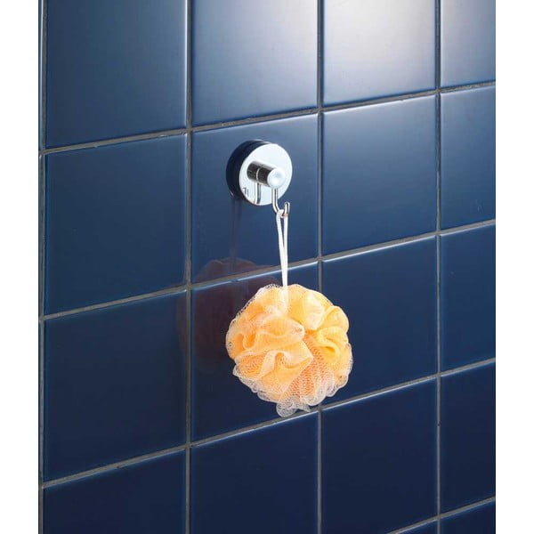 Klijuojami kabliukai iš plastiko blizgios sidabrinės spalvos 2 vnt. Vacuum-Loc – Wenko-image-3