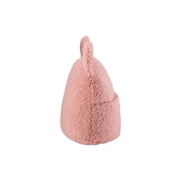 Rožinės spalvos iš boucle vaikiška sofos pagalvėlė Teddy Pouch – Wigiwama-image-1