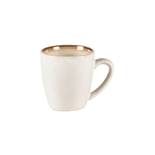 Kreminės baltos spalvos molinis puodelis Bitz, 190 ml
