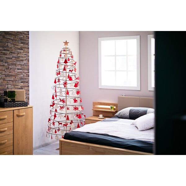 Medinė žvaigždė ant dekoratyvinės eglutės Spira Large-image-3