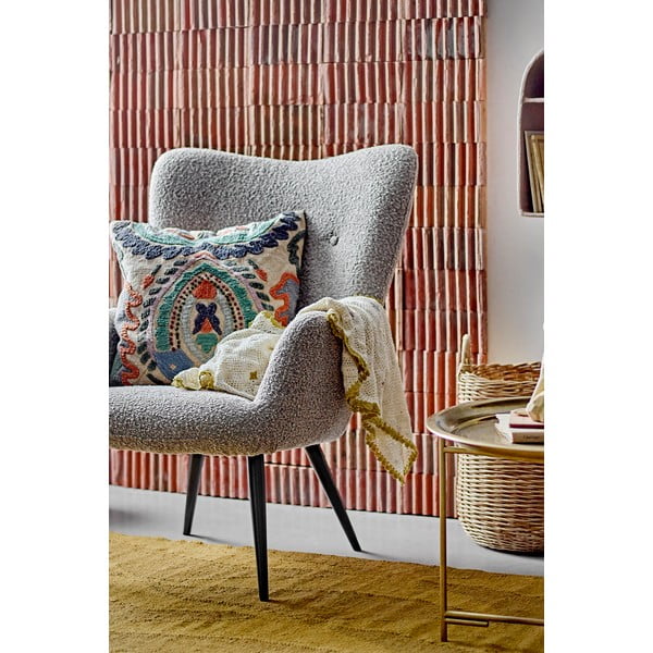 Megzta antklodė ir pledas 125x150 cm Rovigo – Bloomingville-image-1