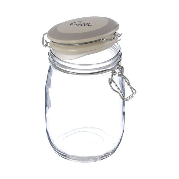 Iš stiklo  maisto laikymo indas kavai Grocer – Premier Housewares-image-2