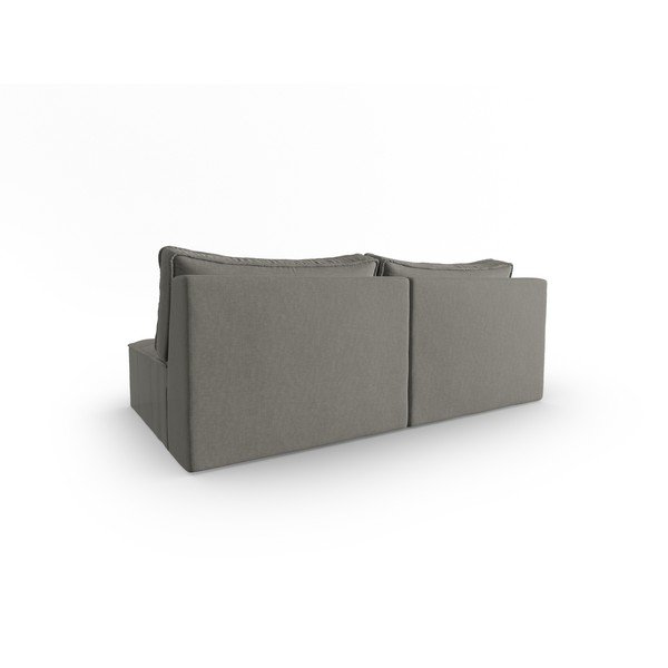 Sofa pilkos spalvos 160 cm Mike – Micadoni Home-image-3