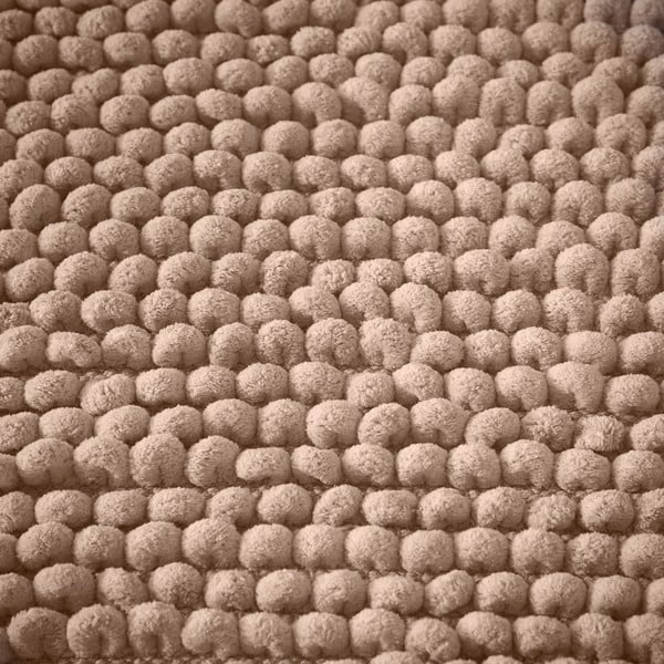 Vonios kilimėlis rudos spalvos 50x120 cm Aspen Bobble – Bianca-image-3